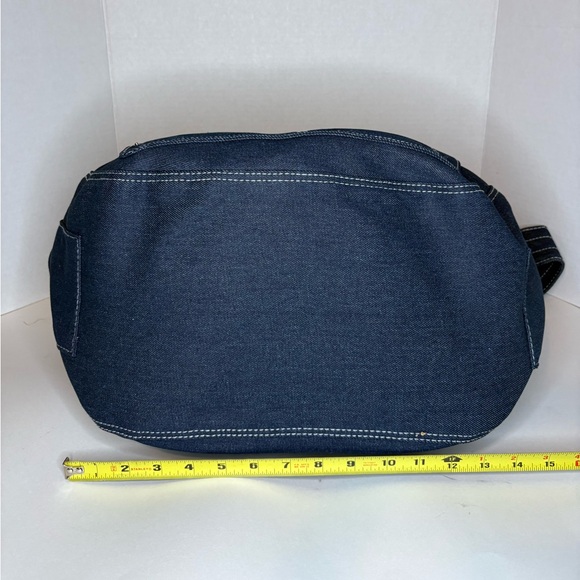 POP MART The Monsters Labubu Denim Messenger Bag - Picture 3 of 6